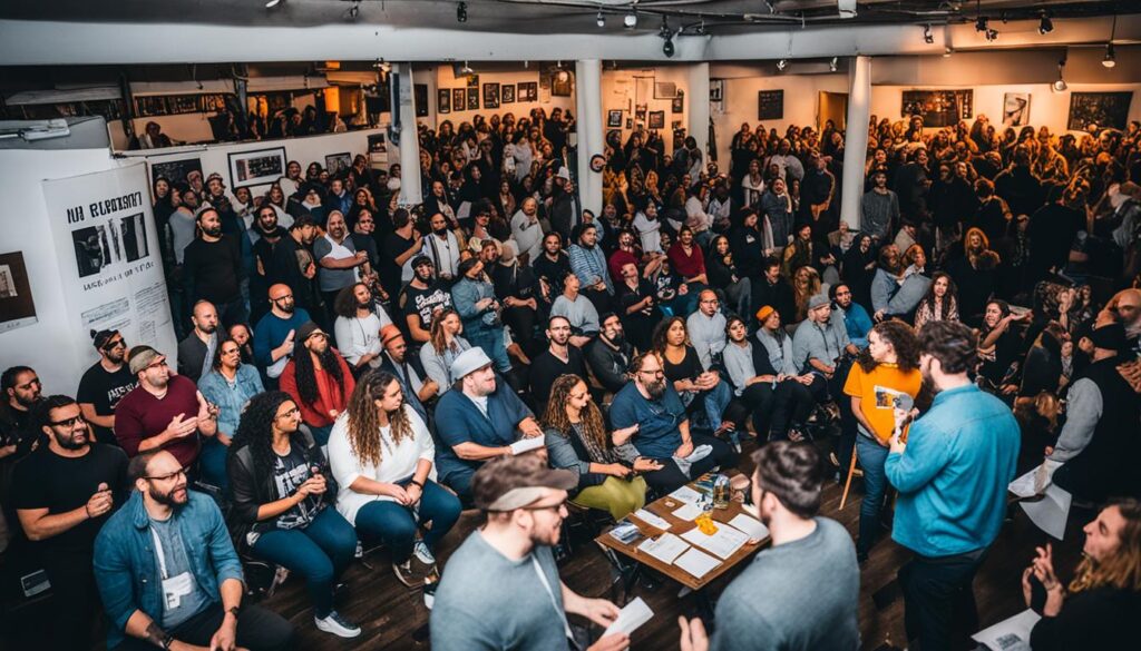 Jersey City poetry slams