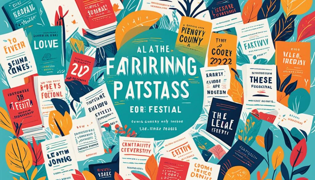 literary festivals near me